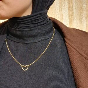 Alternative view of Collier cœur doux