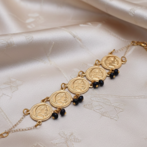 Alternative view of TRIO LWIZA Plaqué Or