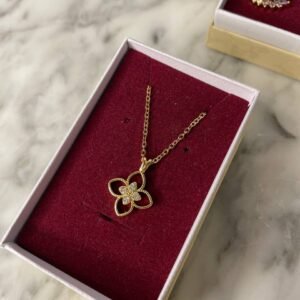 Collier ROBERTO – Acier Inoxydable Doré