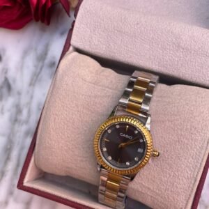 Montre FEMME – SOYA GOLD SILVER & BLACK